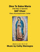 Dios Te Salve, Maria (SAT Choir)   SAT choral sheet music cover